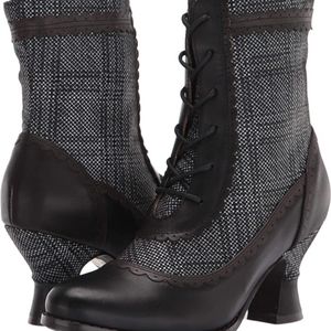 Spring Step L'artiste Bewitch Plaid Bootie